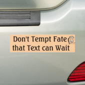 Fop het Lot niet Bumpersticker (Op auto)
