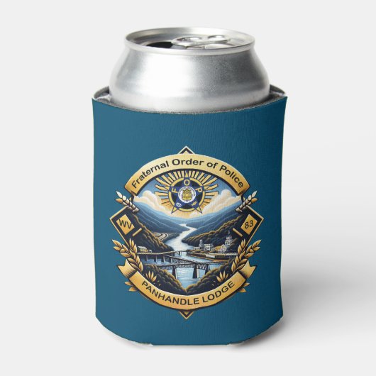 FOP Lodge 83 Can Coozie (Blikje Voorkant)