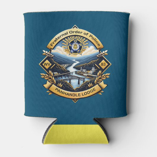 FOP Lodge 83 Can Coozie (Voorkant)