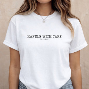 Foppende zwangerschapsaankondiging baby onthulling t-shirt