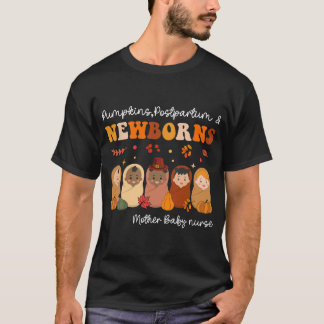 Fopspeen Pompoenen & Prematuren Nicu Verpleegster T-shirt
