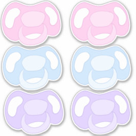 Fopspeen Sticker Sheet