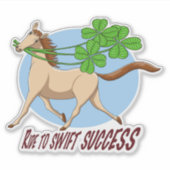 FOR 1979 born_Ride to swift Success – 2026 Lucky  Sticker (Voorkant)