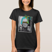 For a better world grandpa wild and punk t-shirt (Voorkant)