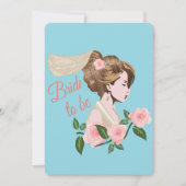 For a Bride to Be Feestdagenkaart (Voorkant)