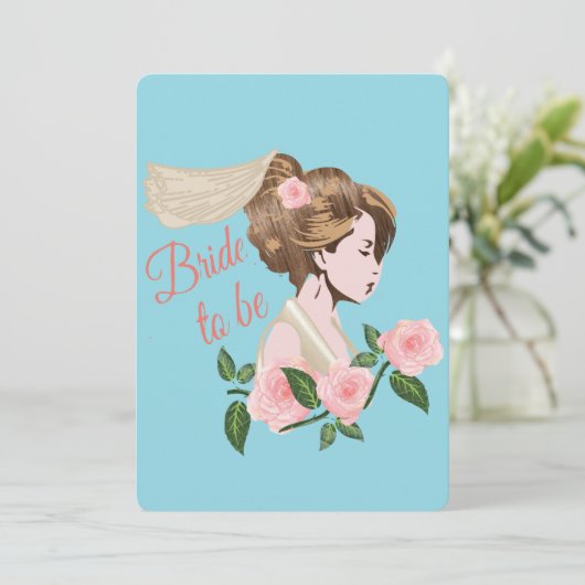 For a Bride to Be Feestdagenkaart (Staand voorkant)