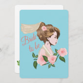 For a Bride to Be Feestdagenkaart (Voorkant / Achterkant)