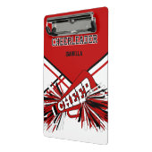 For a Cheerleader - Red, Black & White Mini Clipbo Klembord (Angled2)