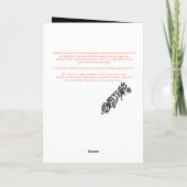 "For a Magical Halloween Moment..." Card Kaart (Achterkant)