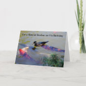 For a special brother on his bithday kaart (Voorkant)