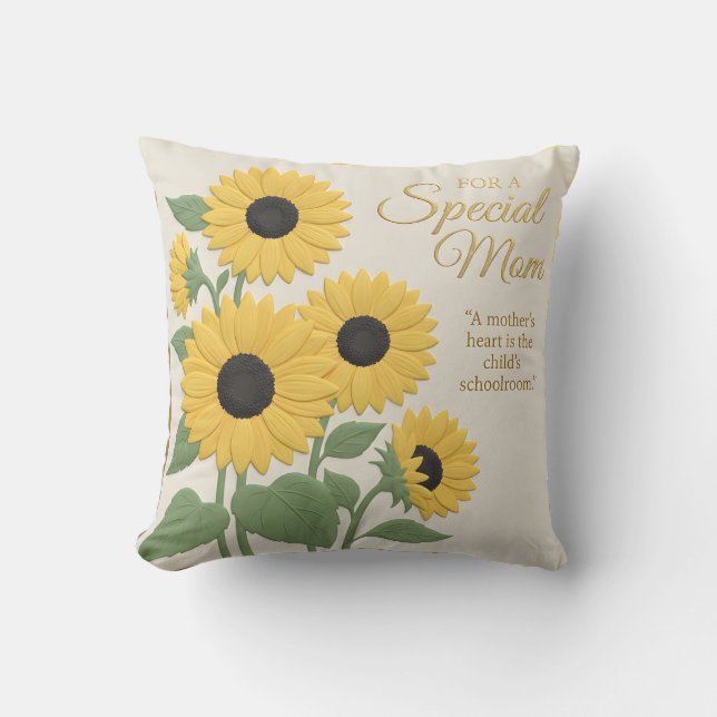 For A Special Mom Kussen (Voorkant)