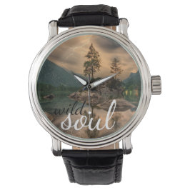 for all Free Soul | Camper | Nature Enthusiasts Horloge