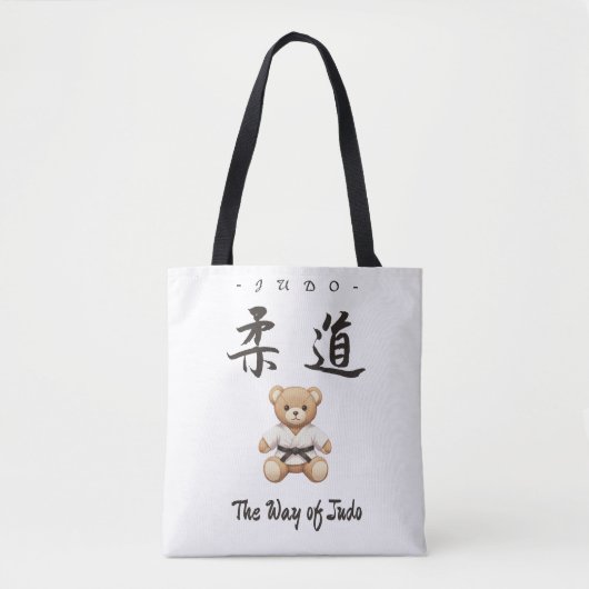 For all judo lovers, young and old. tote bag (Voorkant)
