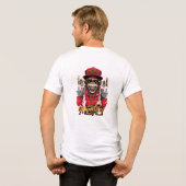 For Animal Lovers. Tri-Blend Shirt (Achterkant volledig)