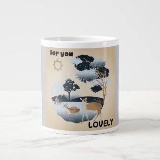 For animals lover grote koffiekop