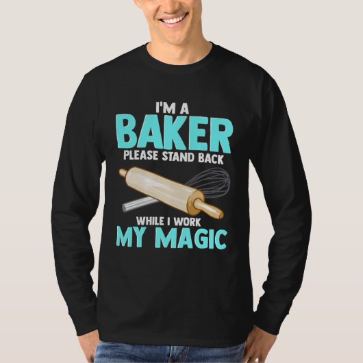 for Bakers  Apparel For Friends Who Love Baking T-shirt (Voorkant)