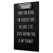 for being the noisiest one in class klembord (Links)