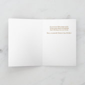 for Brother on Father's Day Endless Road Feestdagen Kaart (Binnen)