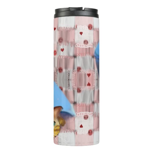 for cat lovers thermosbeker (Achterkant)