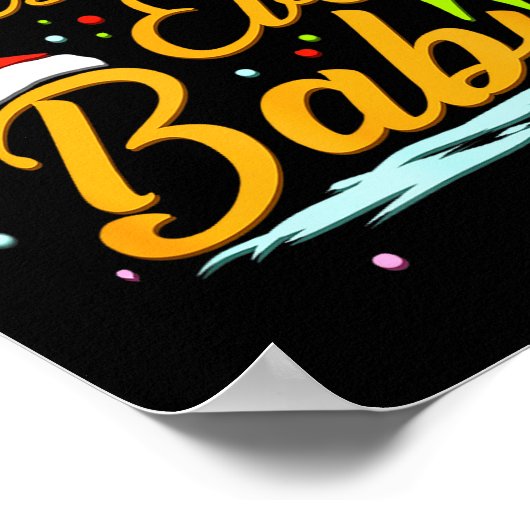 For Christmas Eve Birthday Womens December Birthda Poster (Hoek)