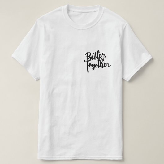 For couple t-shirt (Design voorkant)