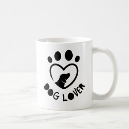 For dog lovers with the quote "Dog lover" Koffiemok