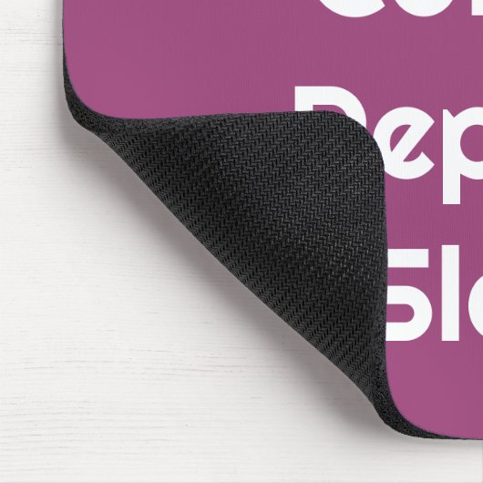 For Engineers – Code. Coffee. Sleep Mouse Pad Muismat (Hoek)