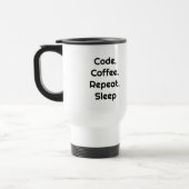 For Engineers – Code. Coffee. Sleep Travel Mug Reisbeker (Links)