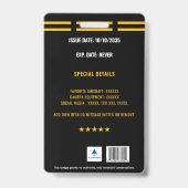 For Fun Planespotter Badge (Achterkant)