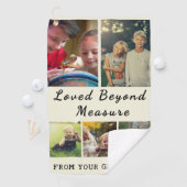For Grandpa & Grandma – Loved Beyond Measure Golfhanddoek (Insitu)
