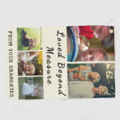 For Grandpa & Grandma – Loved Beyond Measure Golfhanddoek (Horizontaal)