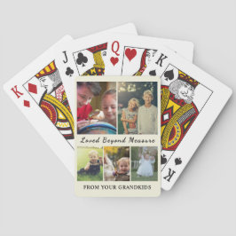 For Grandparents – Loved Beyond Measure Cards Pokerkaarten