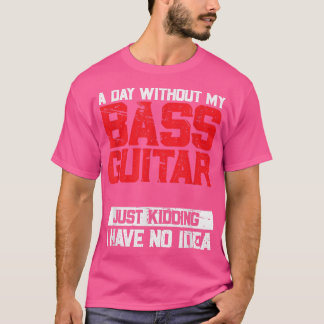 For Guitarist & Musician, Music & Bass FanAcoustic T-shirt