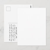 For I Know the Plans I Have For You Briefkaart (Voorkant / Achterkant)