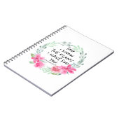 For I Know the Plans I have for you Notitieboek (Linkerzijde)