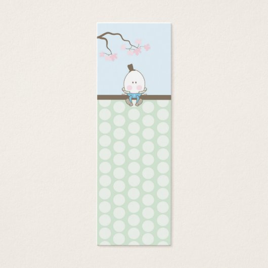 for_juhi - Humpty Dumpty Party Favor Label Mini Visitekaartjes (Voorkant)