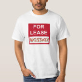 For Lease Navidad T-Shirt (Voorkant)