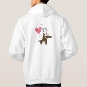 For love hoodie (Achterkant)