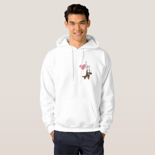 For love hoodie (Voorkant volledig)