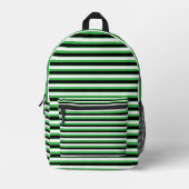 For Lovers of Fun – Green Backpack Bedrukte Rugzak (Voorkant)