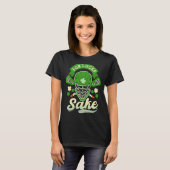 For Lucks Sake Lacrosse St Patricks Day T-shirt (Voorkant volledig)