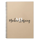 For Machine Learning Lovers & Coders – ML Pro Notitieboek (Voorkant)