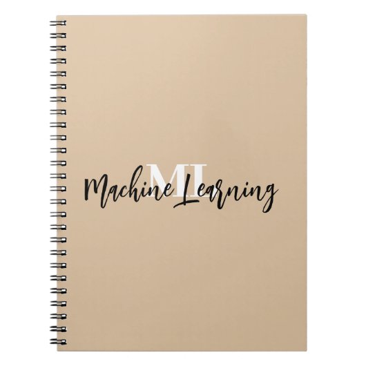 For Machine Learning Lovers & Coders – ML Pro Notitieboek (Voorkant)