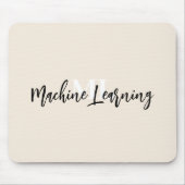 For ML Lovers & Tech Enthusiasts – Sleek Mousepad  Muismat (Voorkant)