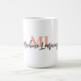For ML Lovers & Tech Enthusiasts – White ML Mug 💻 Koffiemok
