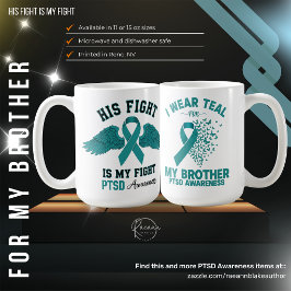 For My Brother PTSD Awareness Ceramic Mug Koffiemok