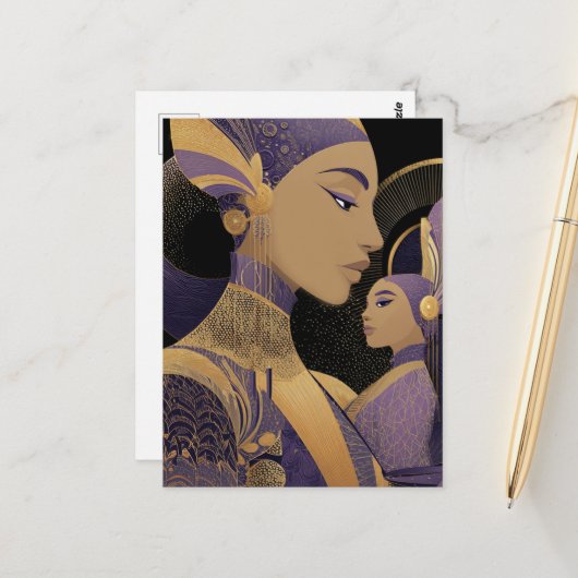 FOR MY DAUGHTER #1 BRIEFKAART (Voorkant / Achterkant in situ)