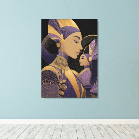 FOR MY DAUGHTER #1 CANVAS AFDRUK (Insitu (Houten vloer))