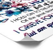 For My Husband In Heaven I Missed You Today  Poster (Hoek)