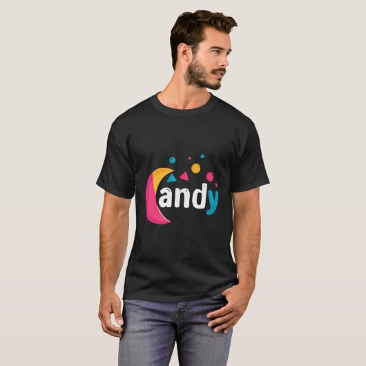 For National Candy Day for Candy Llovers T-shirt (Voorkant volledig)